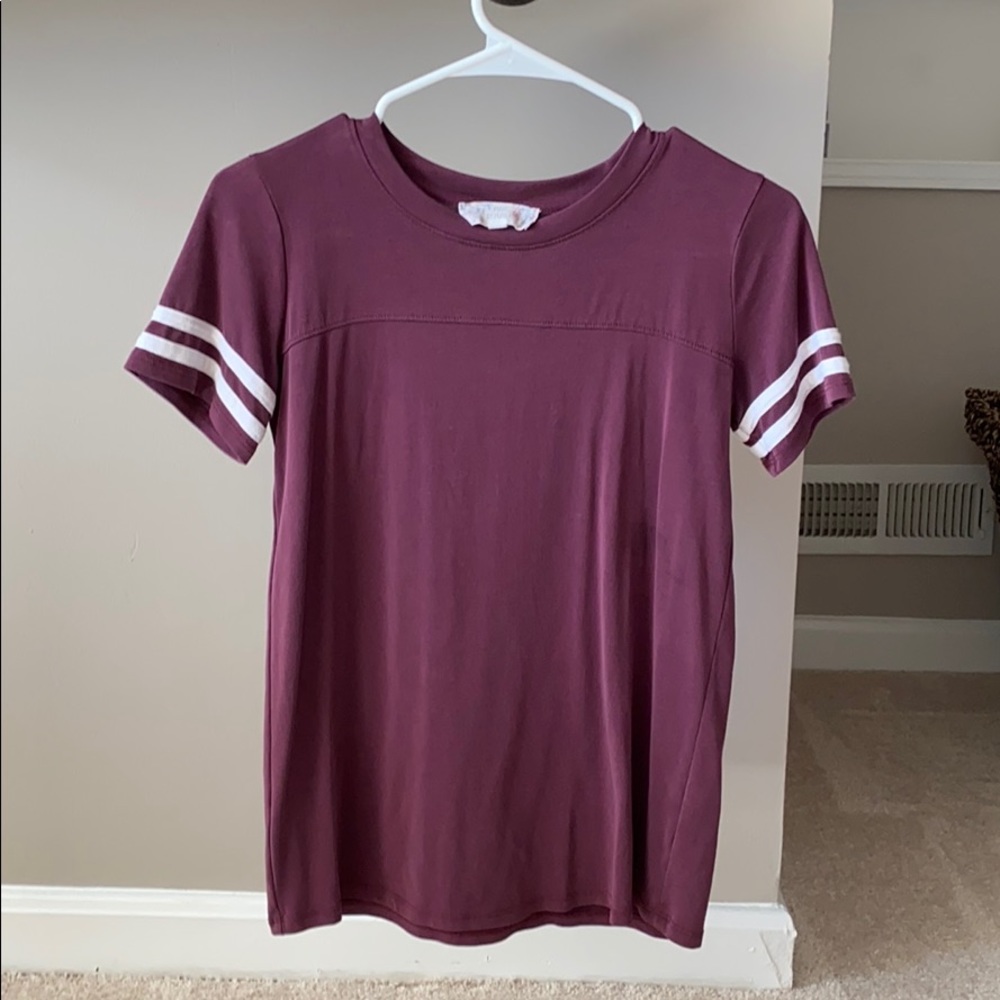 Maroon shirt